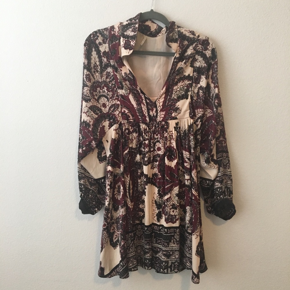 Long sleeved Free People dress